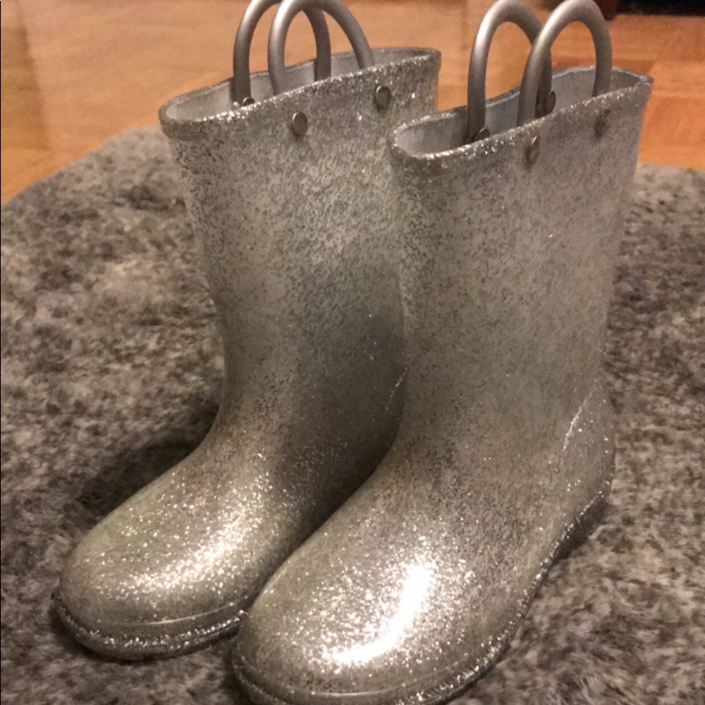 Glitter Rain Boots